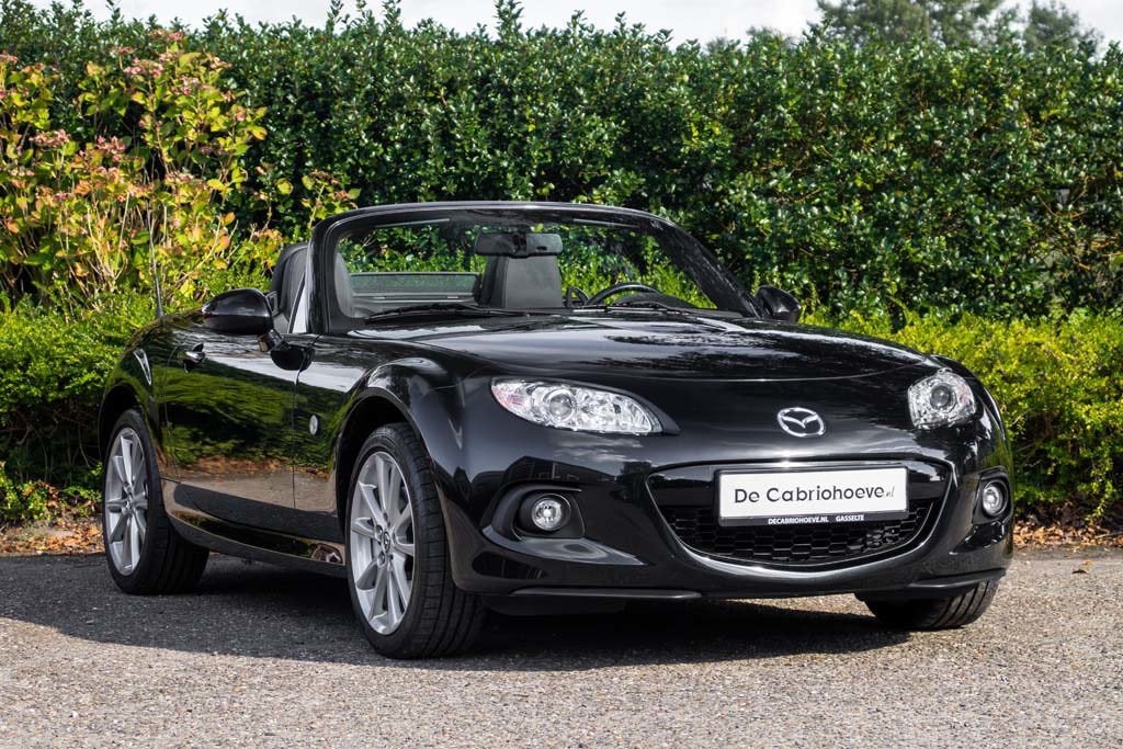 Mazda MX-5 Roadster Coupé NC 1.8l Jet Black Mica, Auto's, 1005 kg, Achterwielaandrijving, Gebruikt, Zwart