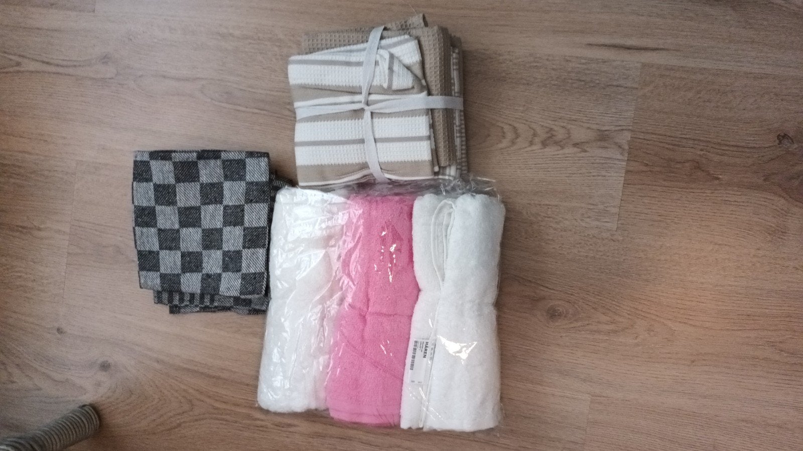5 theedoeken en 3 handdoeken, Ophalen, Nieuw, Theedoek of Handdoek