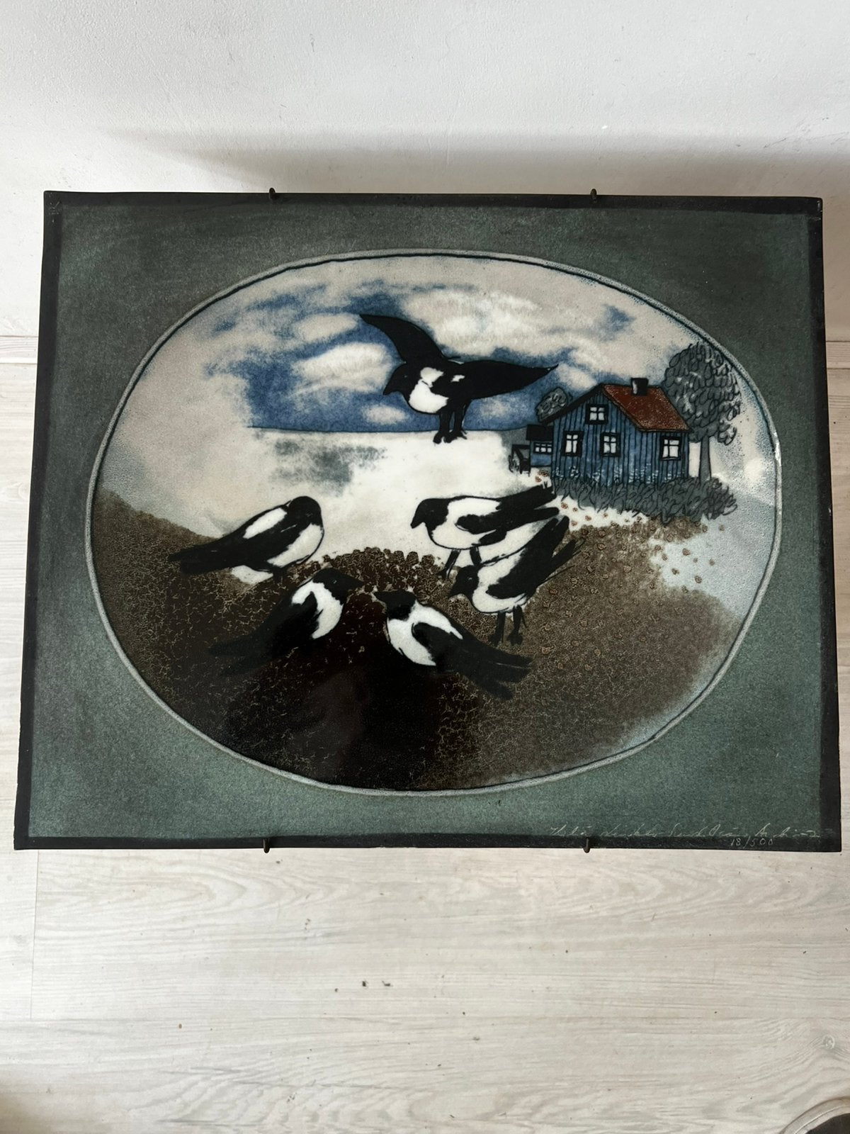 Arabia, plaquette Heljä Liukko Sundström, Ophalen of Verzenden