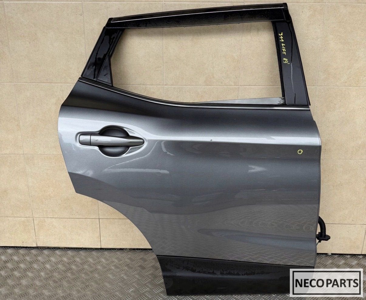 NISSAN QASHQAI II J11 FACELIFT PORTIER DEUR ACHTER RECHTS, Gebruikt, -, Ophalen of Verzenden, Achter