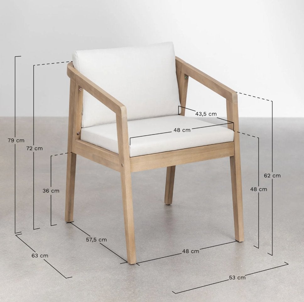4 Dining Chairs New!, Bruin, Nieuw, Vier, Hout