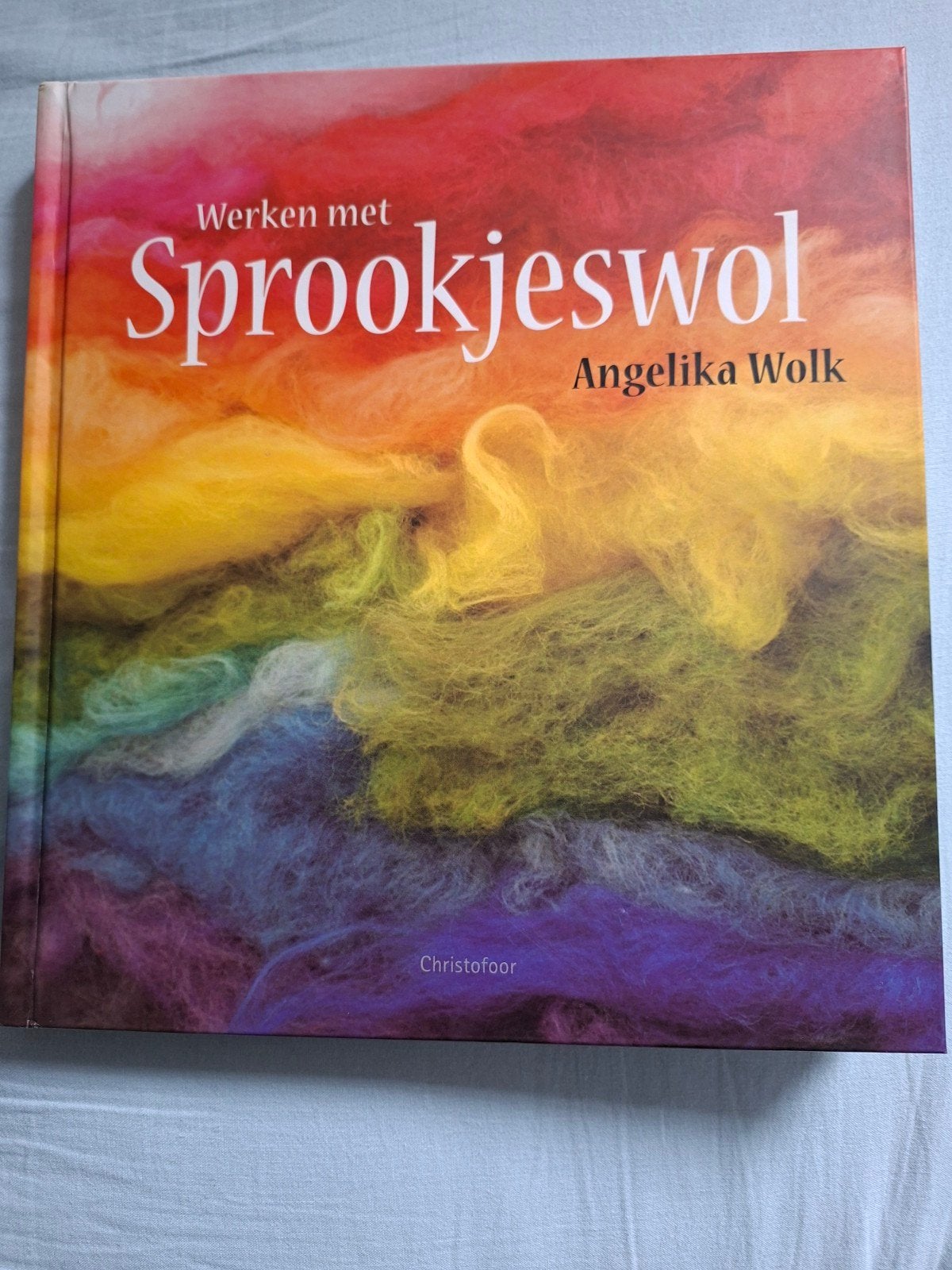 Angelika Wolk - Werken met sprookjeswol, Boeken, Hobby en Vrije tijd, Angelika Wolk, Ophalen of Verzenden, Zo goed als nieuw, Tekenen en Schilderen