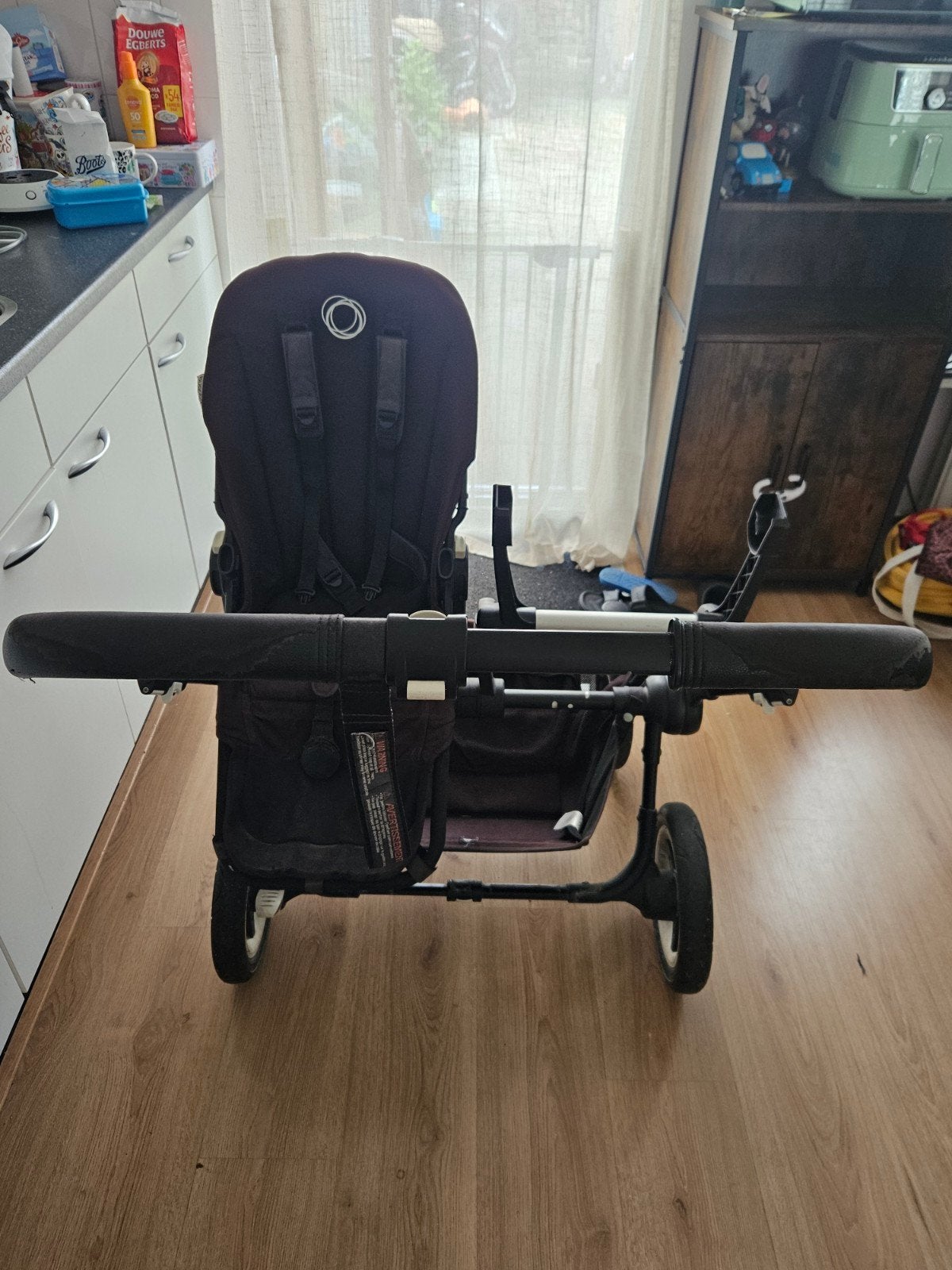 Bugaboo Donkey  Duo kinderwagen met regenhoes, Kinderwagen, Gebruikt, Ophalen of Verzenden, Duowagen