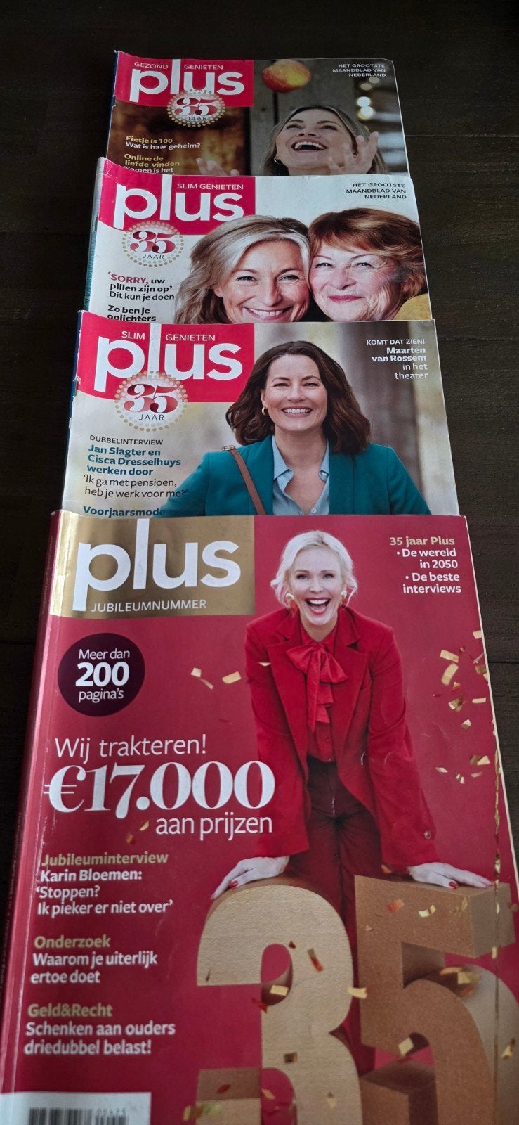 Plus Magazine Jubileumnummer en andere edities, Ophalen of Verzenden, Gelezen, Overige typen