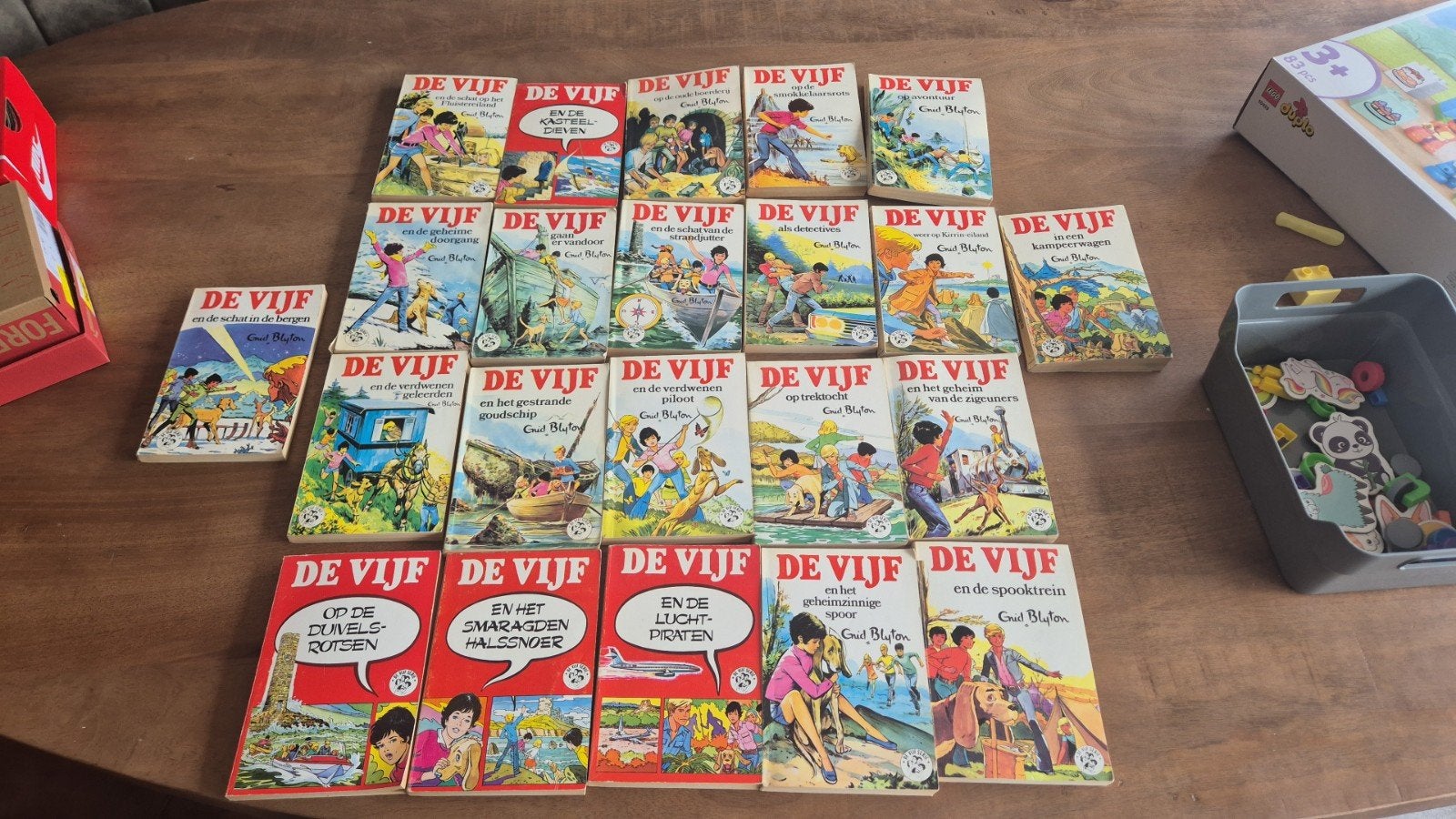 De Vijf boekenreeks van Enid Blyton, Boeken, Ophalen of Verzenden, Gelezen, Enid Blyton, Fictie