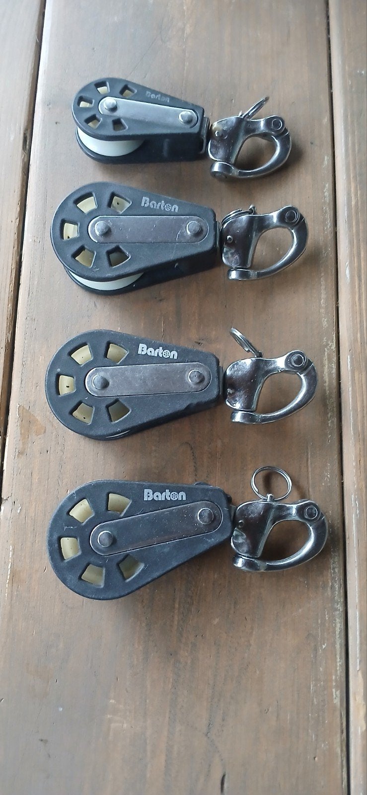 blok met schoottakel Barton, Ophalen of Verzenden, Zo goed als nieuw, Minder dan 15 m²