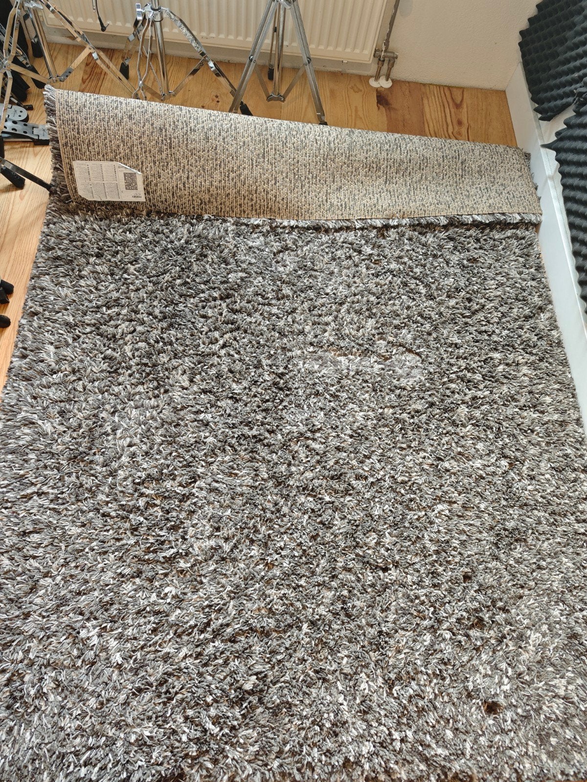 vloerkleed 160 x 230 hoogpolig, Ophalen, Gebruikt, 150 tot 200 cm, 200 cm of meer