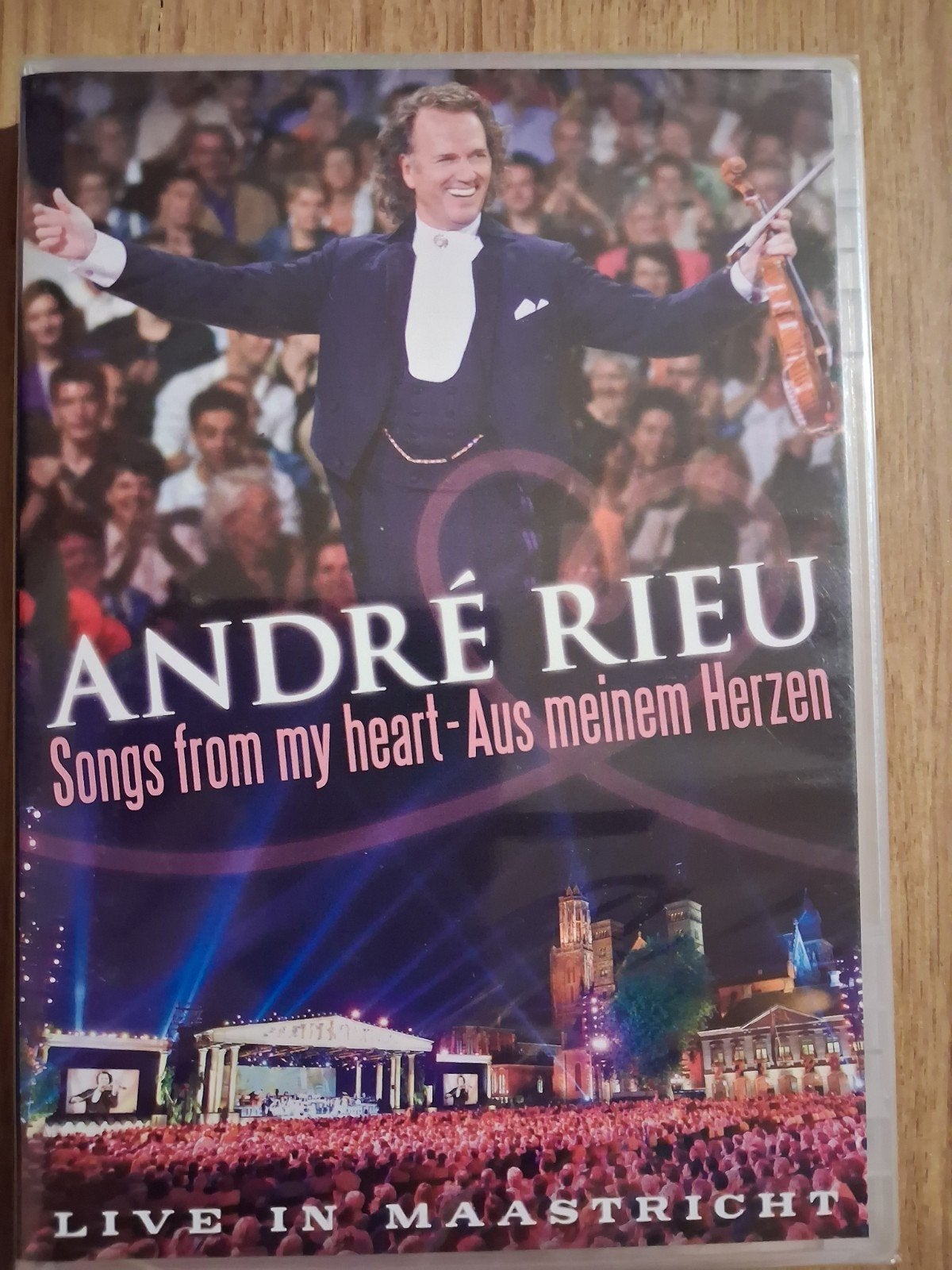 Andre Rieu - Songs From My Heart.(Dvd Nieuw en nog in seal), Alle leeftijden, Ophalen of Verzenden, Nieuw in verpakking, Concert