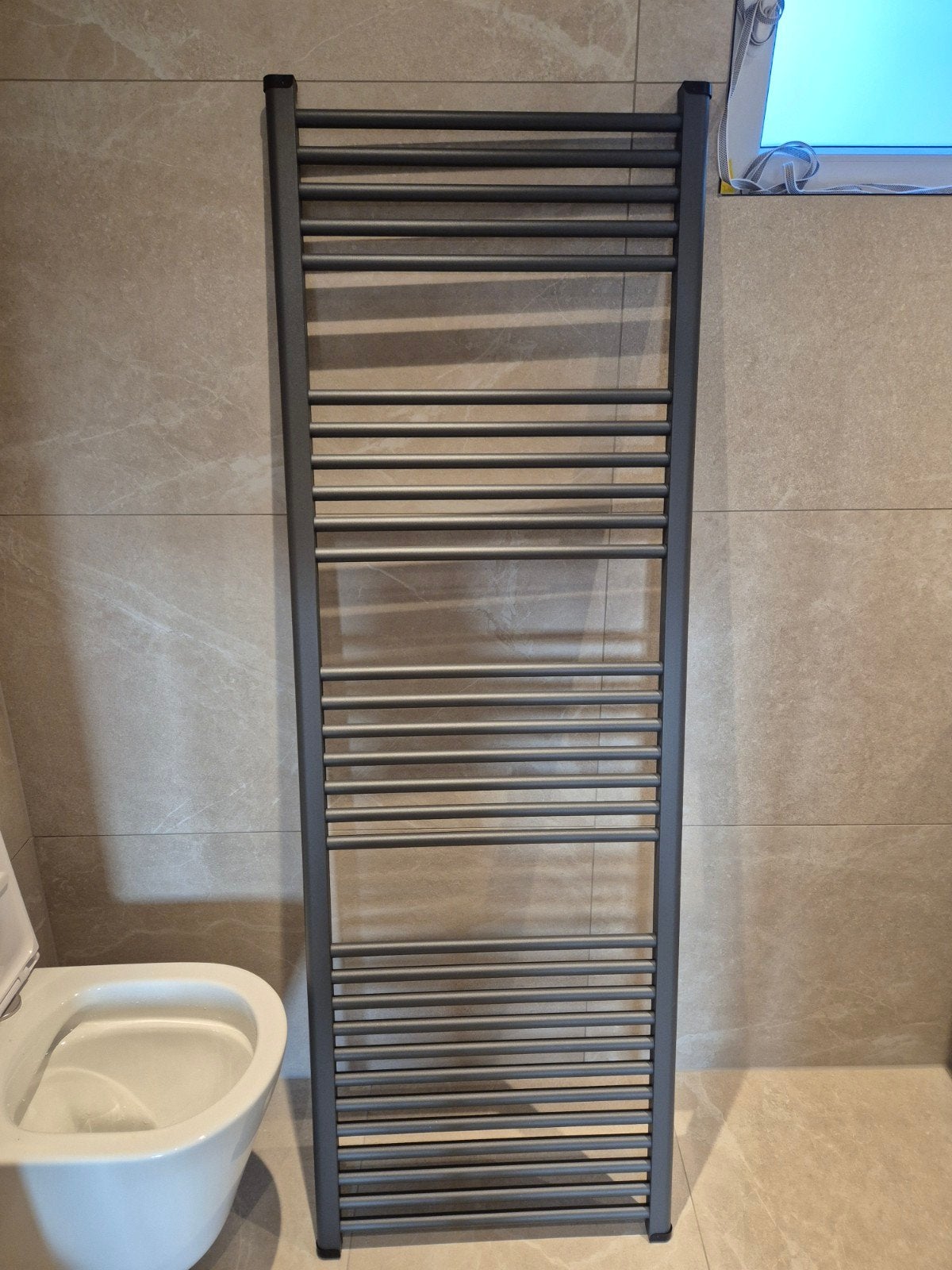 Electriche handdoeken radioter Antraciet, Ophalen, Radiator, Nieuw, 60 tot 150 cm