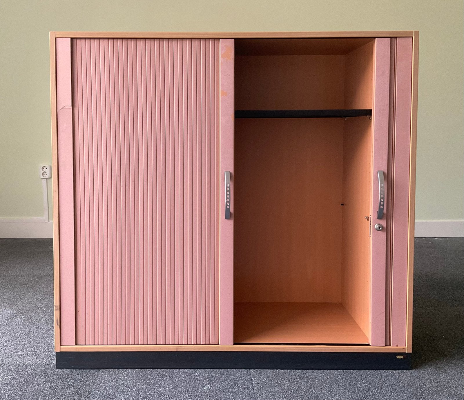 Archiefkast met roldeur - 120x115x50 cm, Ophalen, Gebruikt, 100 tot 150 cm, 100 tot 150 cm