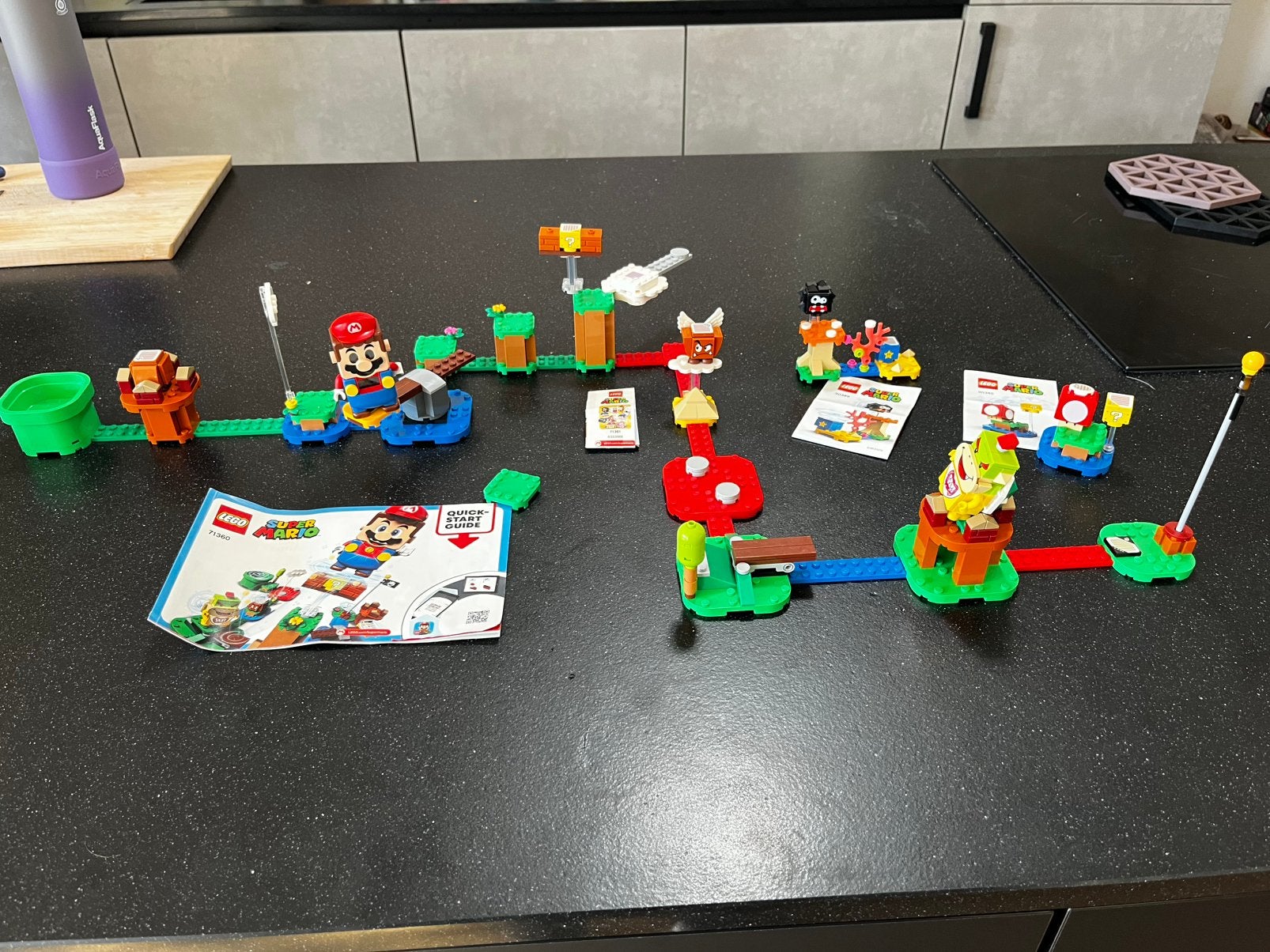 Lego super mario 71360 met 3 uitbreidingsets, Ophalen of Verzenden, Zo goed als nieuw