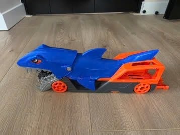 Hot Wheels Hauler Shark Chomp Transport, Ophalen, Gebruikt, Jongen