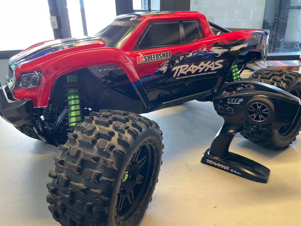 Traxxas X-Maxx RC Monster Truck, Elektro, Gebruikt, Auto offroad, Ophalen of Verzenden