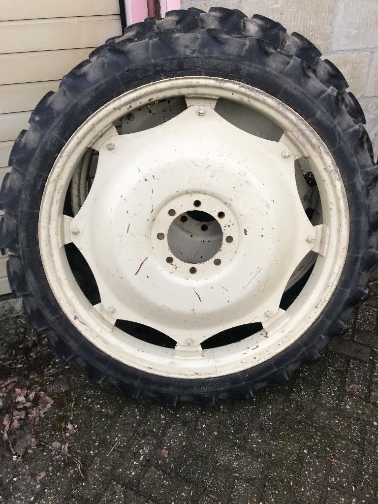 banden op velg, pressol vetvulapparaat, Ophalen