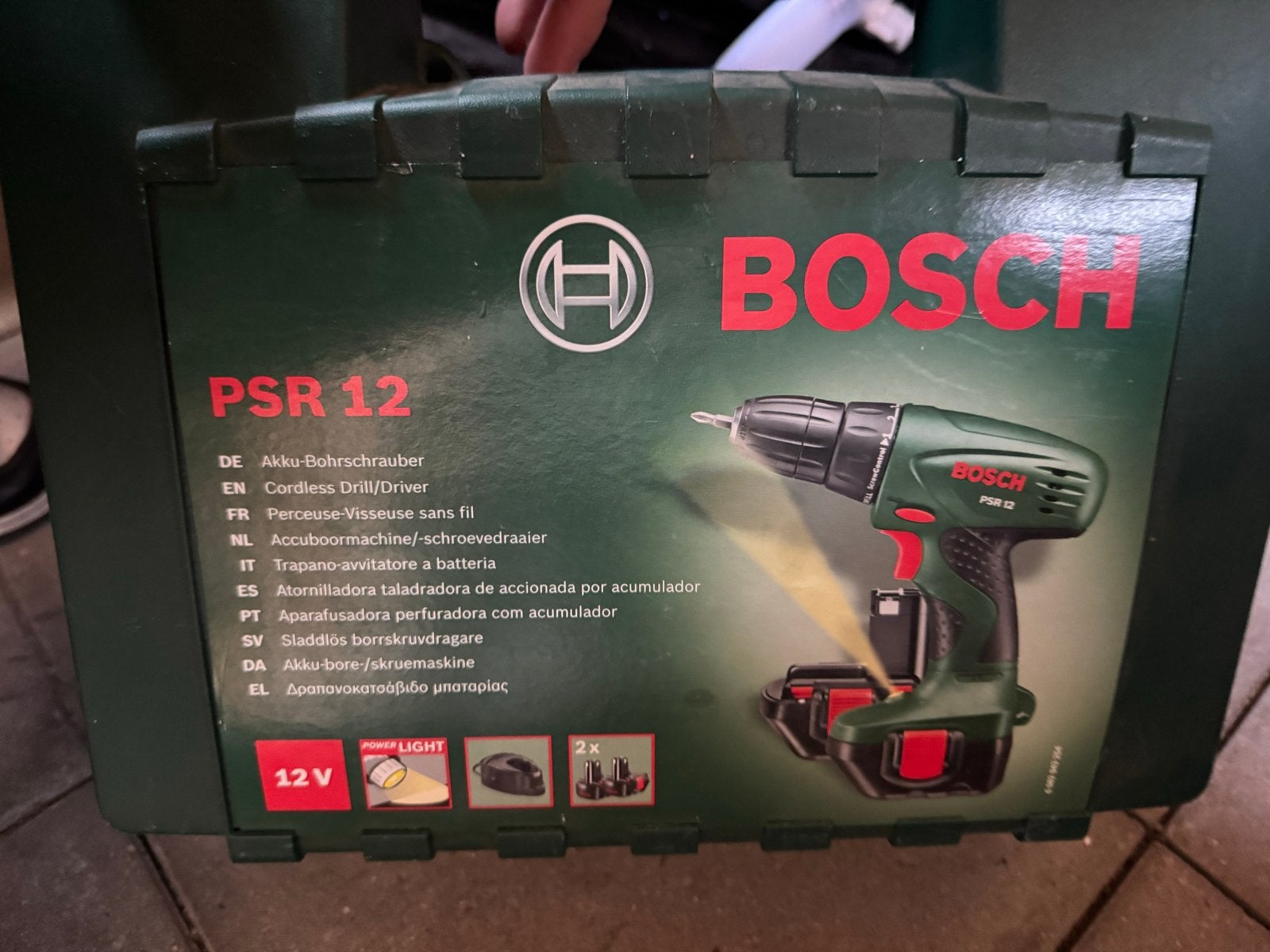 Bosch PSR 12 Accuboormachine (niet helemaal werkend), Ophalen of Verzenden, Gebruikt, Minder dan 400 watt, Boor- en Schroefmachine