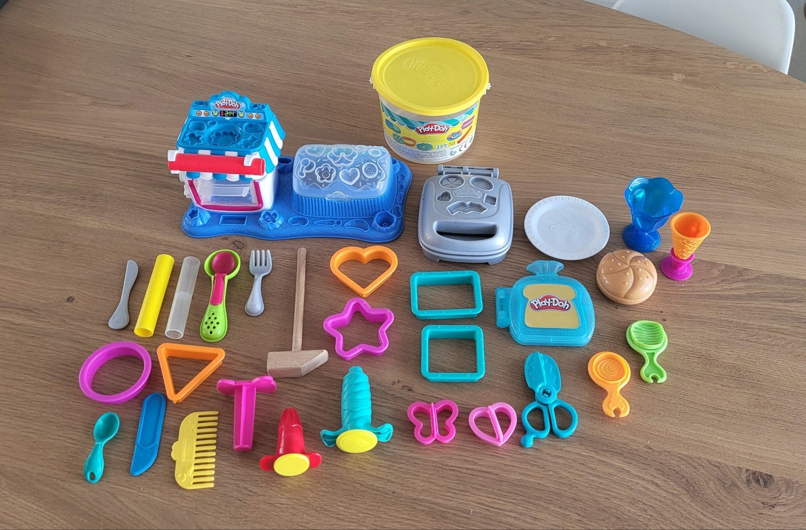 Play Doh accesoires, Ophalen of Verzenden, Zo goed als nieuw, Knutselen