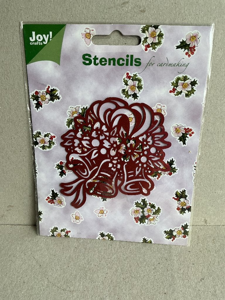 Joy kerstklok embossing mal, Ophalen of Verzenden, Nieuw, Overige thema's, Pons of Mal