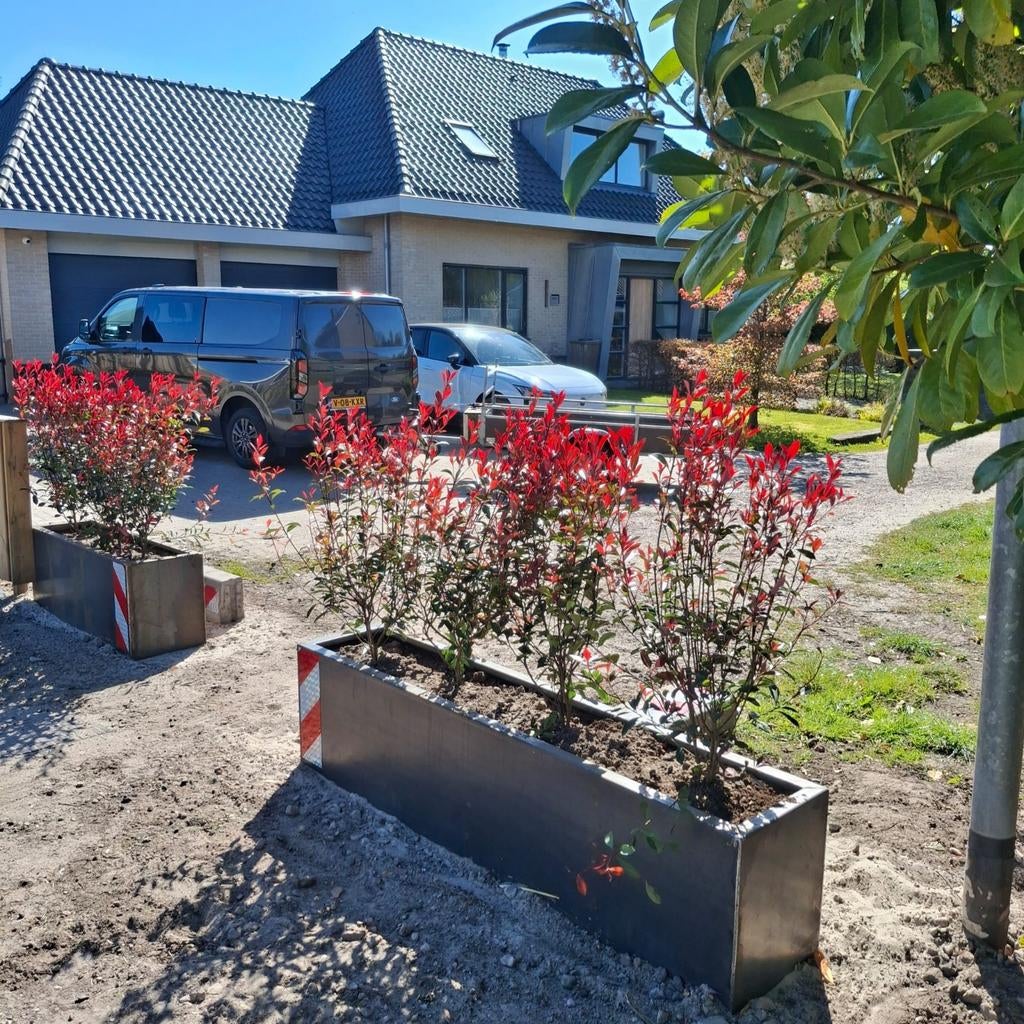 Cortenstaal plantenbakken bloembak, Ophalen, 100 cm of meer, Zo goed als nieuw, Olijnsma