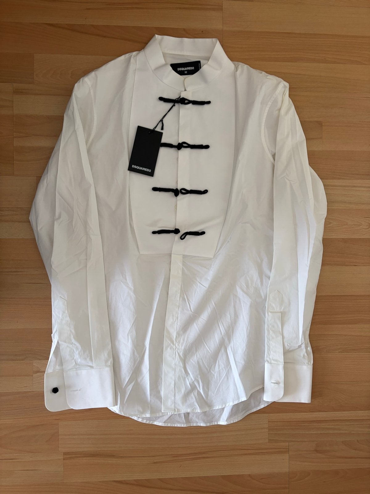 Nieuw Dsquared2 overhemd met label - Maat 52, Ophalen of Verzenden, Nieuw, Wit, Overige halswijdtes