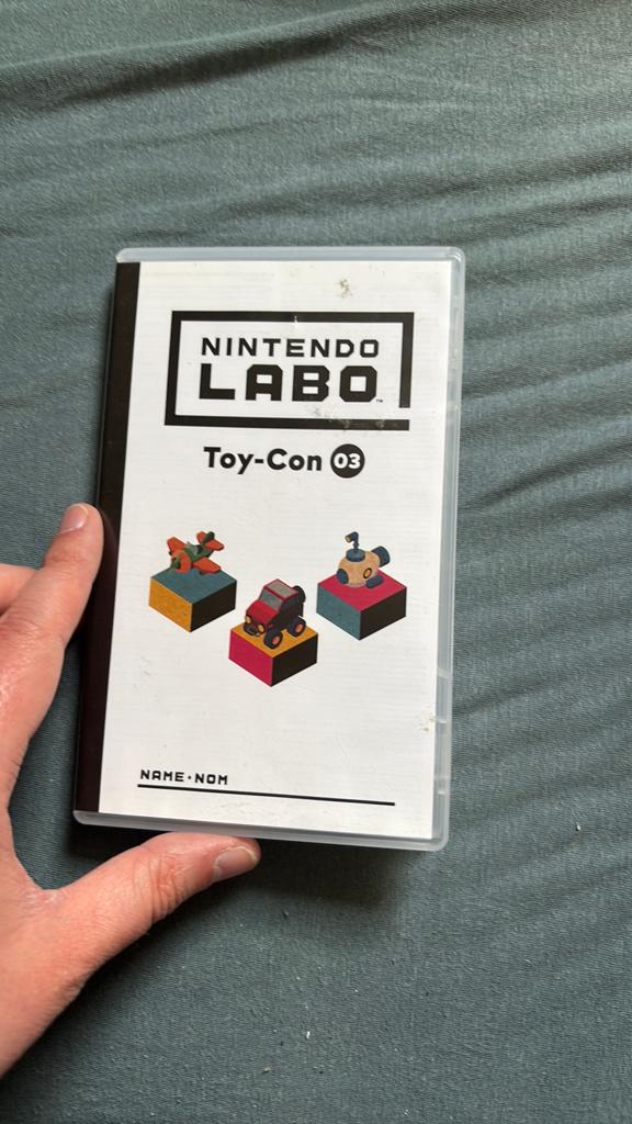 Nintendo switch labo game, Ophalen, 1 speler, Racen en Vliegen, Zo goed als nieuw