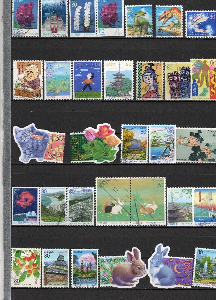 Japan kavel 11, Verzenden, Gestempeld, Oost-Azië