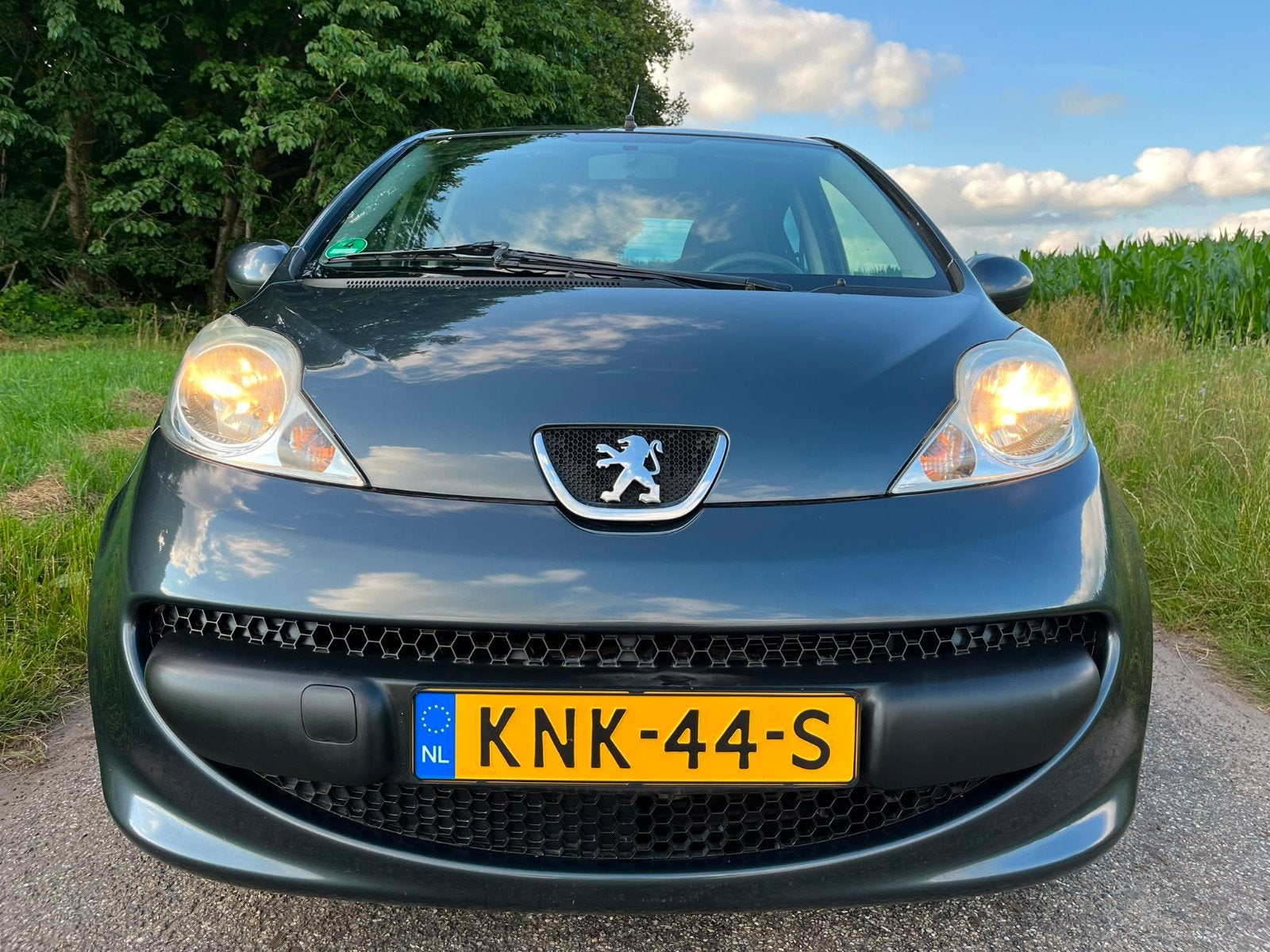 Titel: Nette Peugeot 107 (2008) • Ideale stadsauto • All-sea, Auto's, Peugeot, Voorwielaandrijving, Stof, Euro 6, 4 stoelen