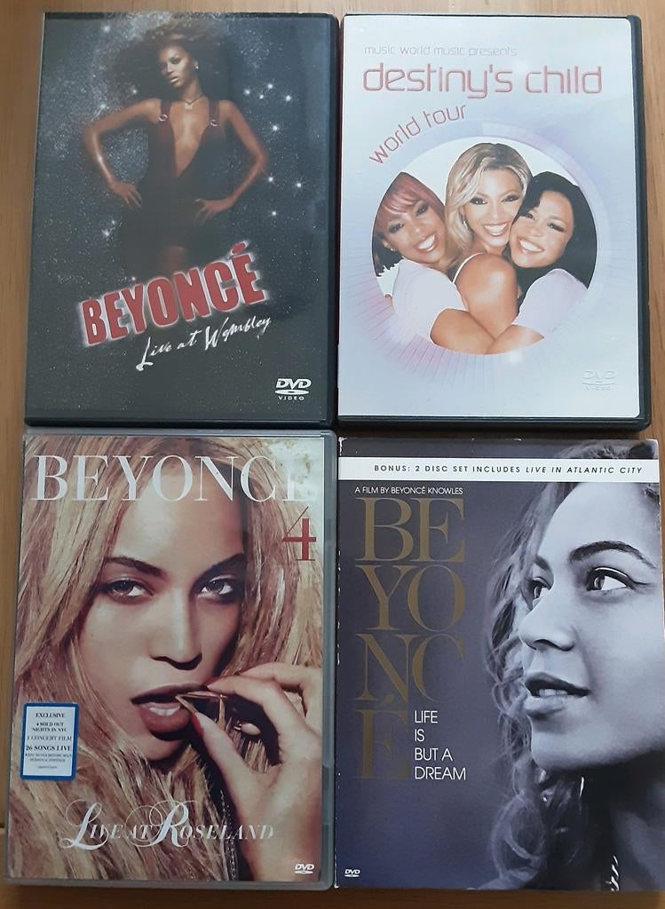 Beyoncé 6 DVD Collectie: Live Concerten & Documentaires, Gebruikt, Alle leeftijden, Boxset, Muziek en Concerten