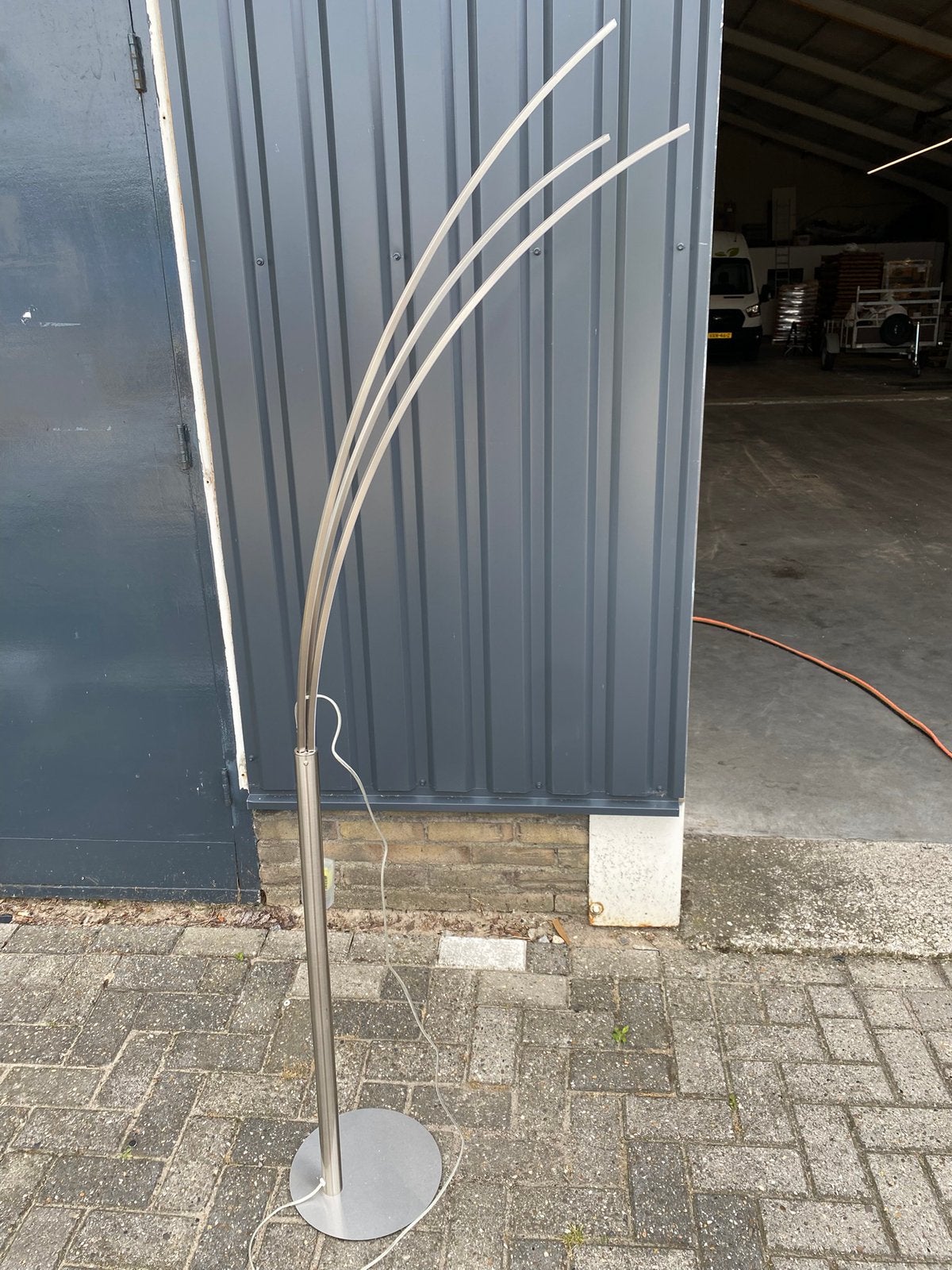 Vloerlamp, Huis en Inrichting, Lampen | Vloerlampen, Ophalen, Zo goed als nieuw, 150 tot 200 cm