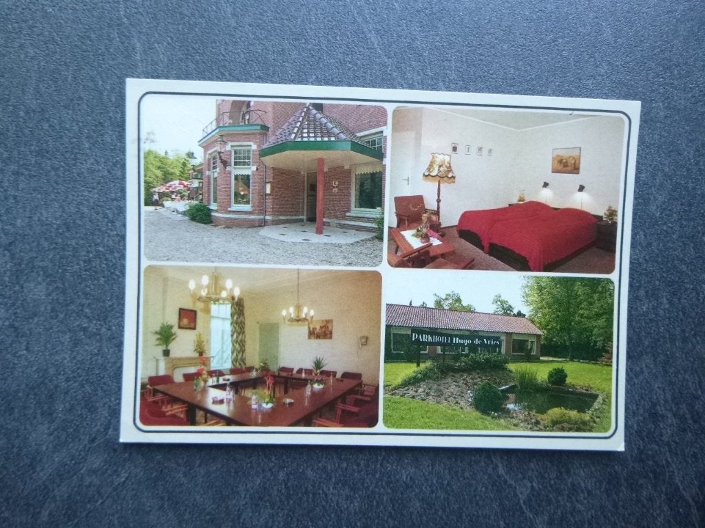 Lunteren, hotel restaurant Parkhotel Hugo de Vries/interieur, Verzenden, 1980 tot heden, Gelopen, Gelderland
