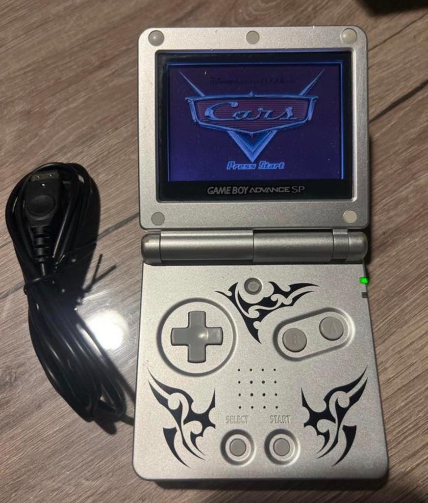 Nintendo Gameboy advance SP Tribal edition, Ophalen of Verzenden, Game Boy Advance SP