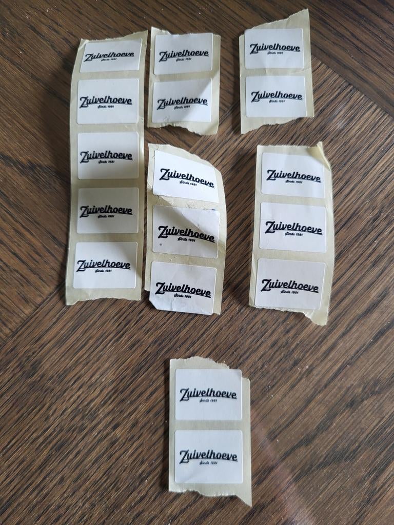 17 zuivelhoeve zegels., Ophalen of Verzenden, Winkel, Super of Benzinepomp, Zegels, Bonnen of Punten