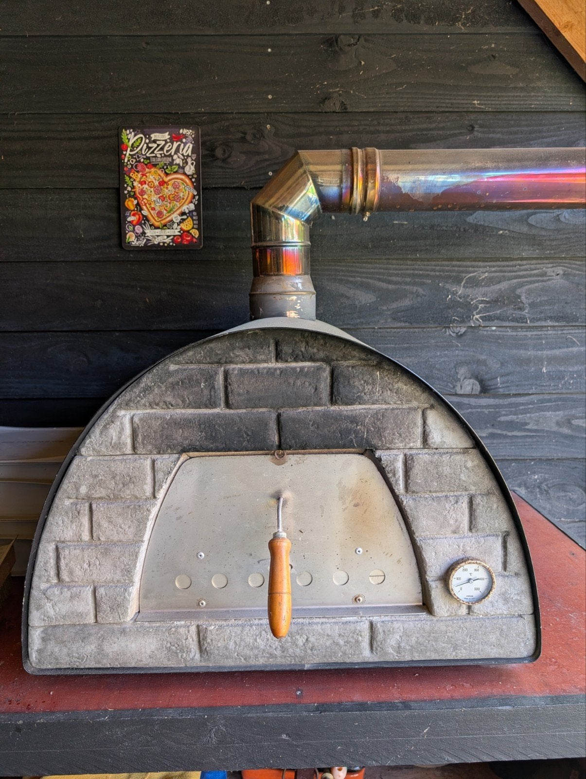 Pizza oven Maximus met toebehoren, Ophalen