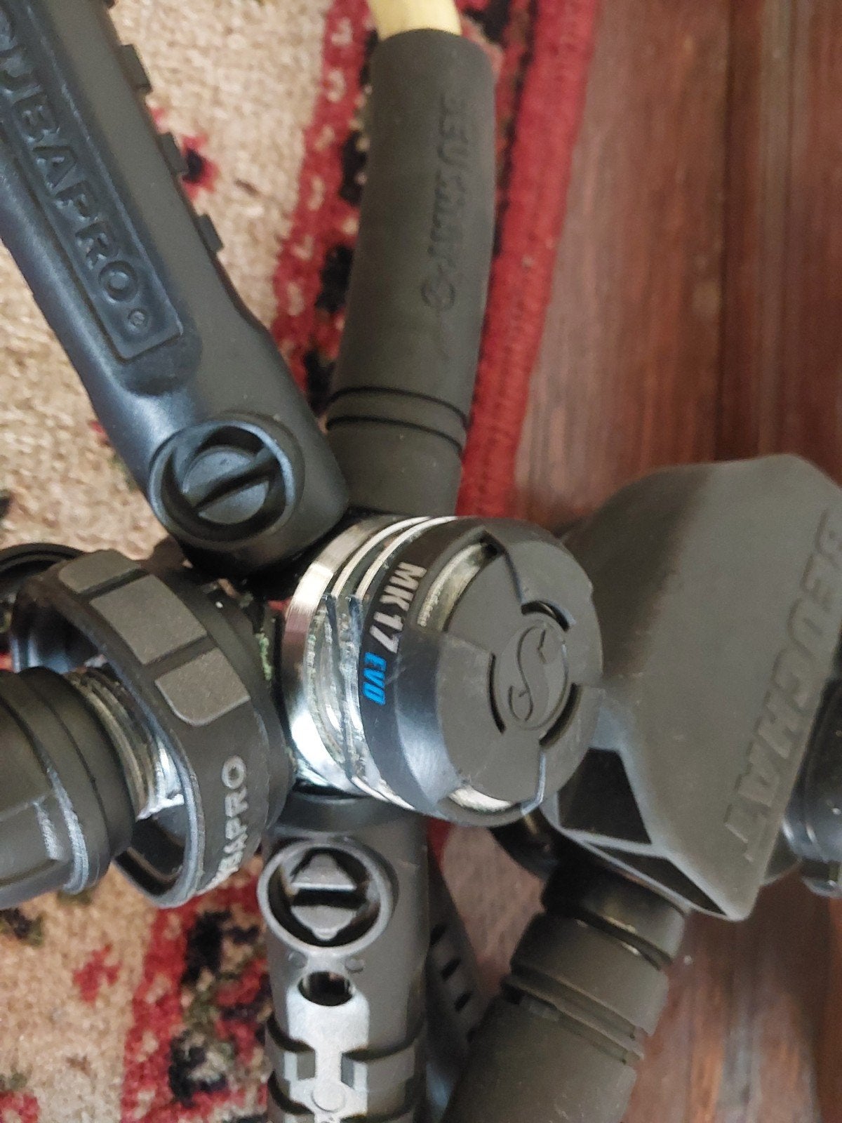 scubapro MK17 evo duikregelaar compleet, Watersport en Boten, Ophalen of Verzenden, Overige typen