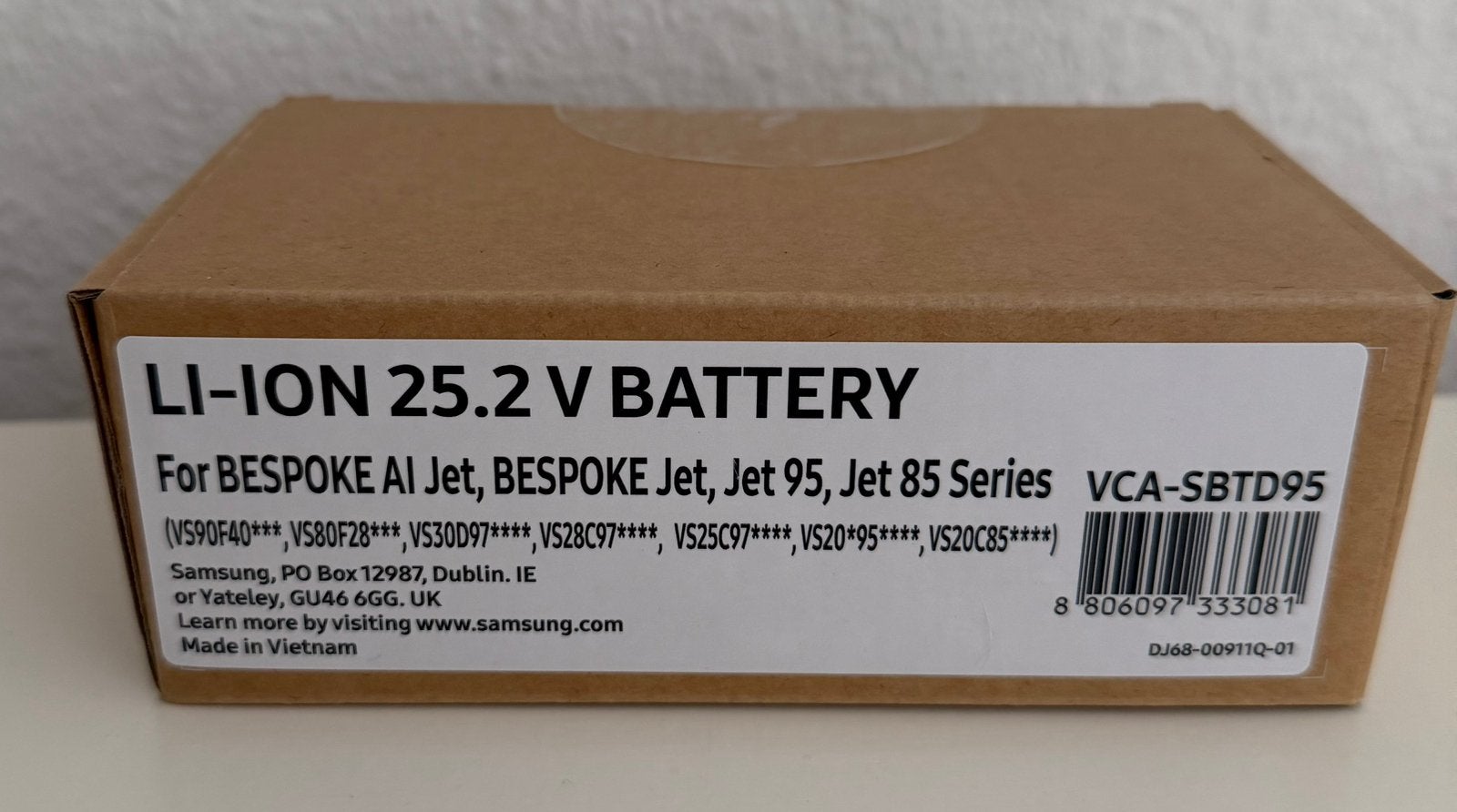 Samsung VCA-SBTD steelstofzuiger nieuw, Witgoed en Apparatuur, Verzenden, Nieuw, Steelstofzuiger, Samsung