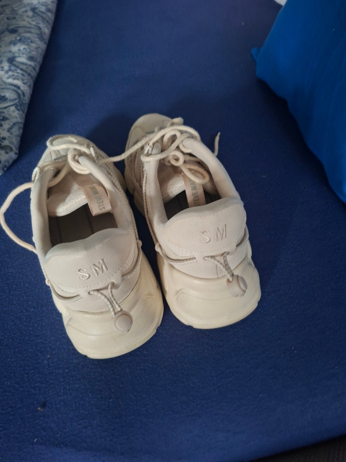 Steve Madden sneakers maat 40 - licht beschadigd, Beige, Steve Madden, Ophalen of Verzenden, Sneakers of Gympen