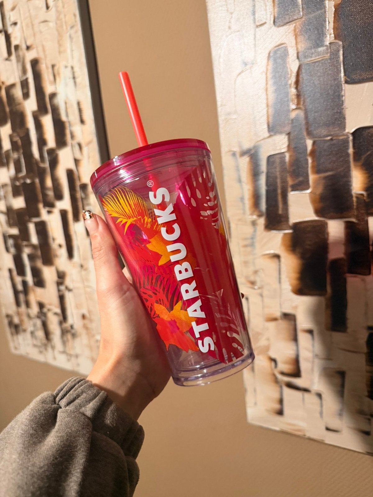 Starbucks limited edition tropical beker tumbler nieuw, Ophalen of Verzenden, Nieuw