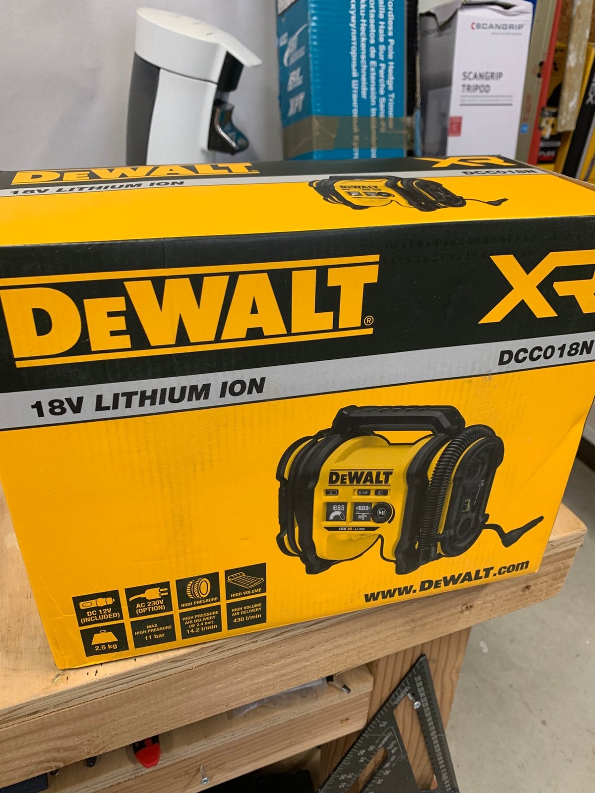 DEWALT DCC 018 X-NJ, luchtcompressor, Ophalen of Verzenden, Nieuw