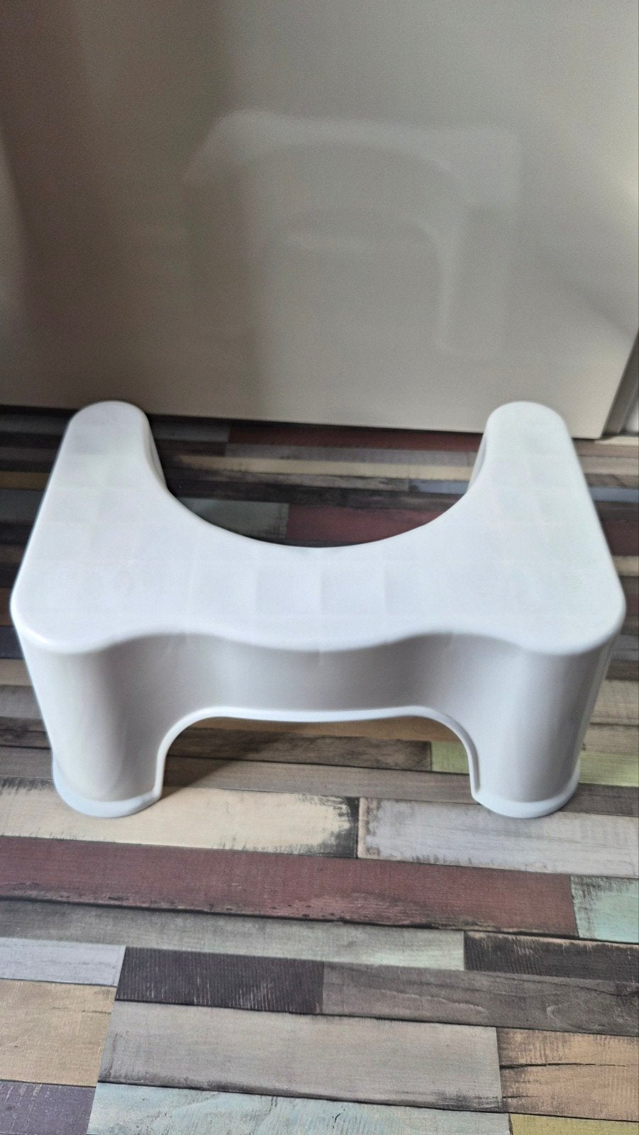 Witte toiletkruk voor een betere toilethouding, Ophalen, Zo goed als nieuw