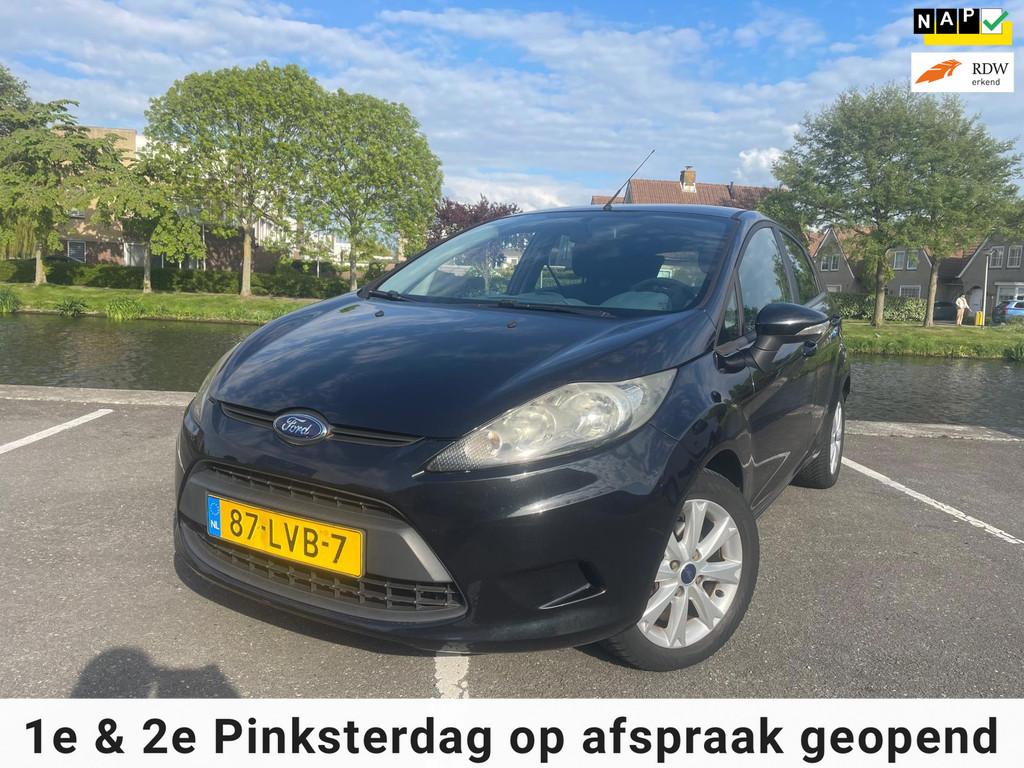 Ford Fiesta 1.25 Limited 5drs AIRCO LAGE KILOMETERSTAND NAP!, Voorwielaandrijving, Euro 5, Stof, 1242 cc