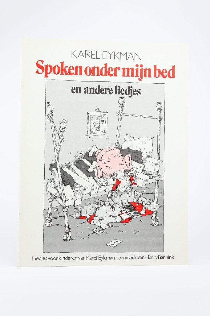 MUZIEKBOEK | Spoken onder mijn bed Karel Eykman, Muziek en Instrumenten, Bladmuziek, Ophalen of Verzenden, Gebruikt, Artiest of Componist