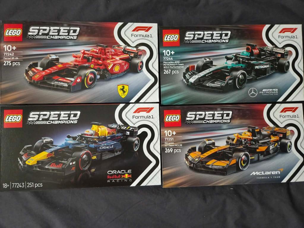 4x formule 1, Ophalen of Verzenden, Nieuw, Lego
