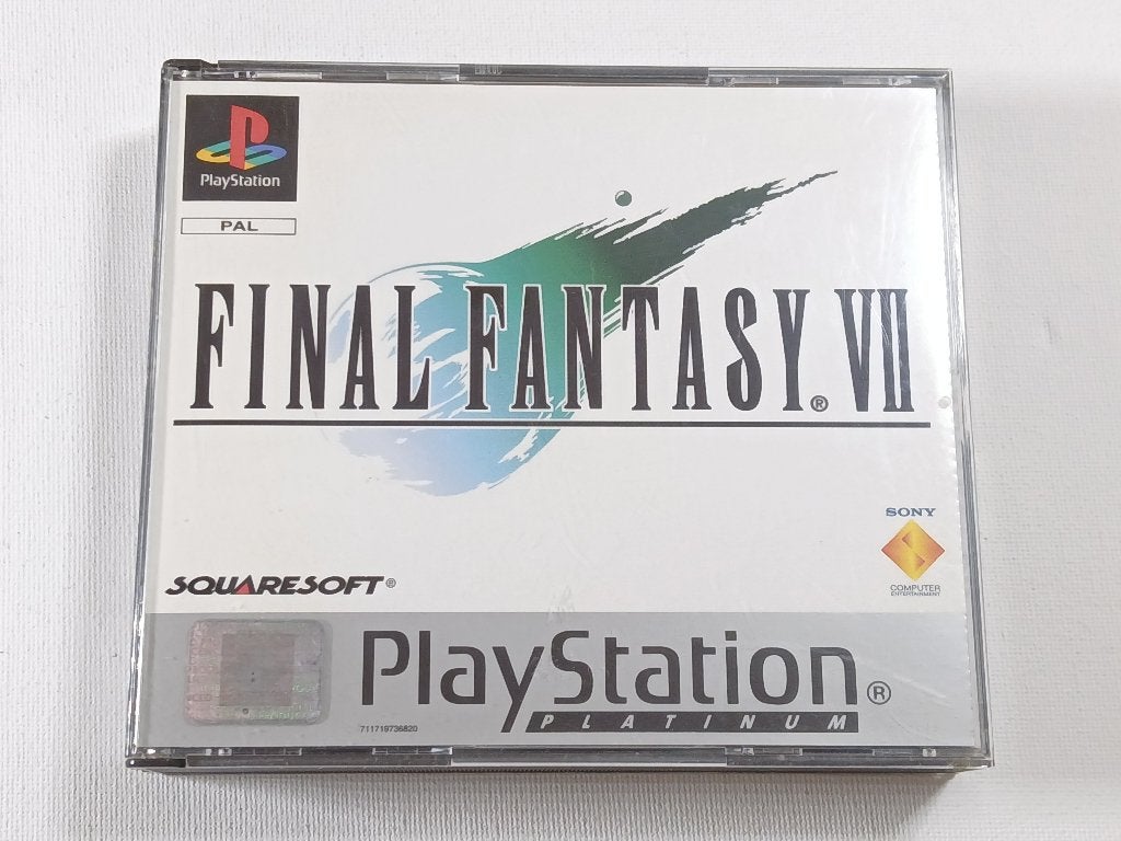 Final Fantasy VII / 7 - Platinum - PlayStation - PAL - CIB, Spelcomputers en Games, Sony Interactive Entertainment Network Europe Limited