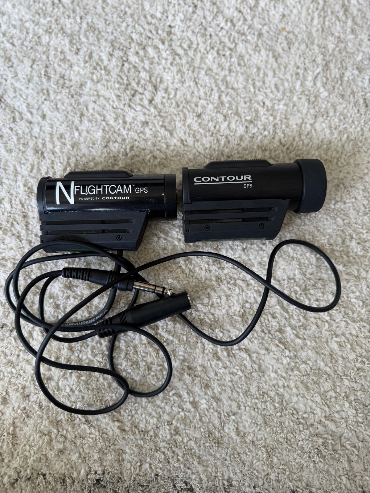Contour GPS Flightcam actiecamera met microfoon, Ophalen of Verzenden, Gebruikt, Contour