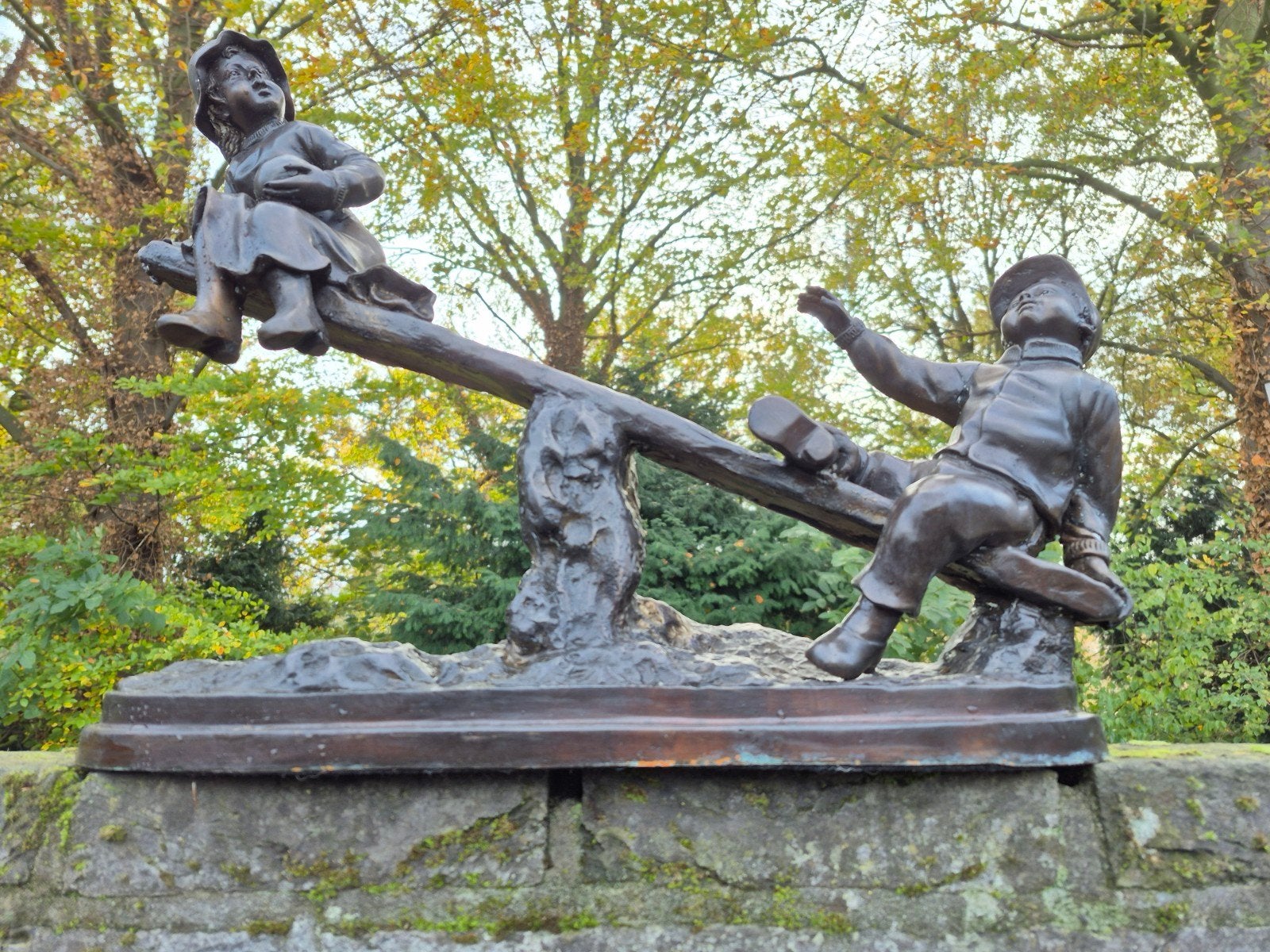 bronzen beeld, Antiek en Kunst, Ophalen, Brons