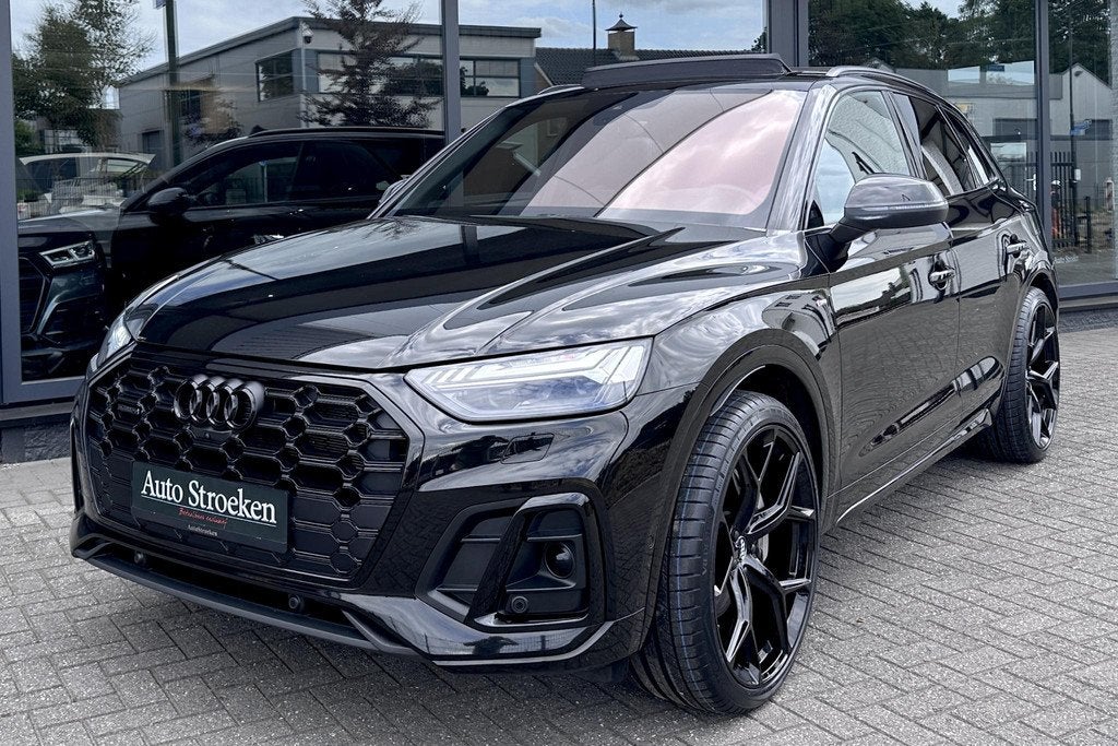 Audi Q5 55 TFSIe S-Line Pano Matrix Lucht B&O Hud Sfeer, Auto's, Audi, Automaat, 14 kWh, Gebruikt, 4 cilinders