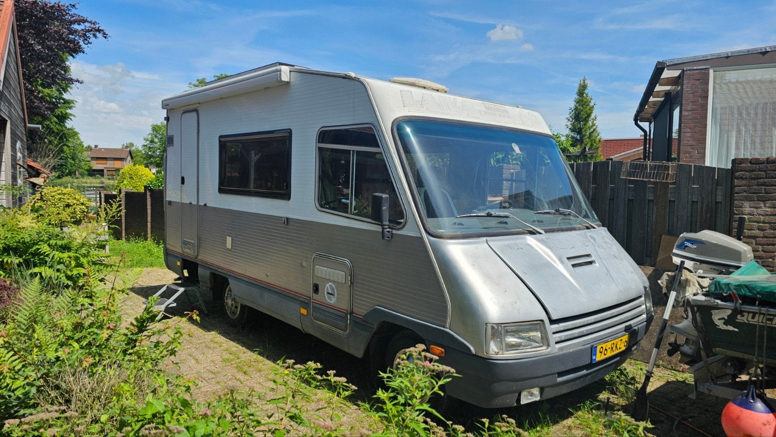 Laika intregraal campertje 1991, Integraal, Chemisch toilet, Afzuigkap, Fiat