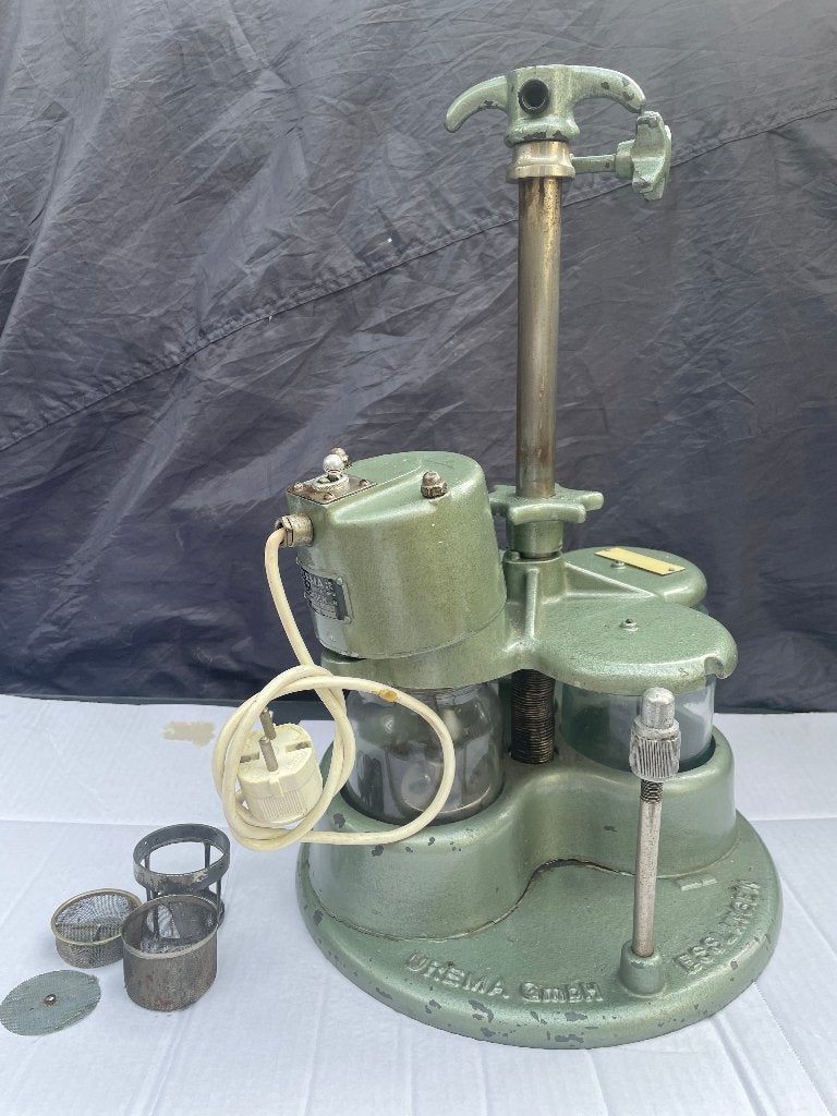 Vintage Urema horlogereinigingsmachine voor de horlogemaker, Ophalen
