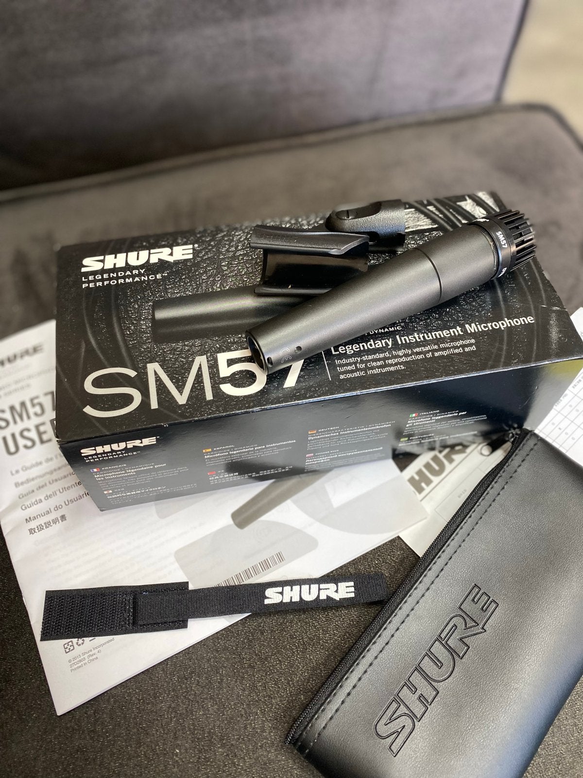 Shure SM57 Instrumentmicrofoon - nieuw!!!, Ophalen of Verzenden, Nieuw, Instrumentmicrofoon