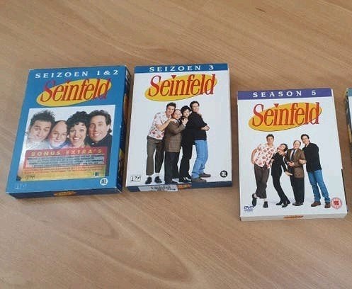 Seinfeld seizoen 1 2 3 5, Cd's en Dvd's, Seizoen 1, Bonusmateriaal, Ophalen of Verzenden, Komedie