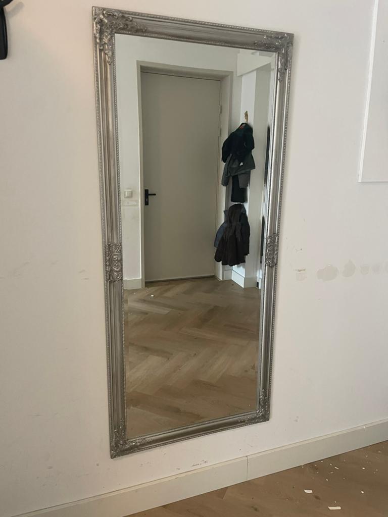 Spiegel 161x73, Ophalen of Verzenden, Zo goed als nieuw, Rechthoekig, Minder dan 100 cm